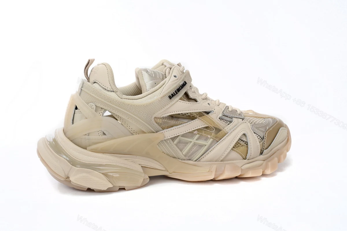 View 3 of Balenciaga Track 2 Sneaker Khaki 568614 W2GN3 9710