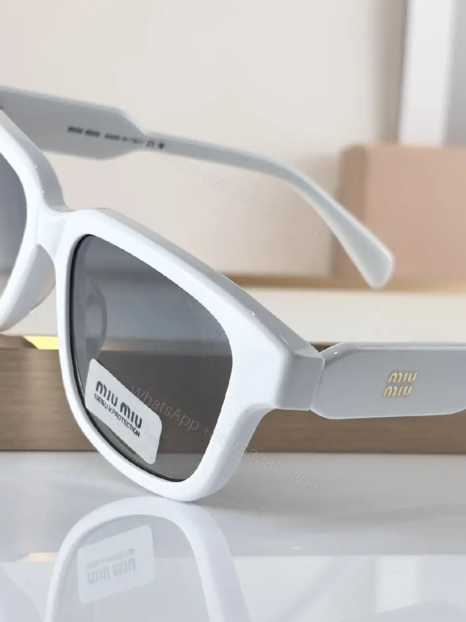 View 2 of Bold Black Square Sunglasses, Premium Acetate, Minimalist, All-Day Comfort, Sunglasses