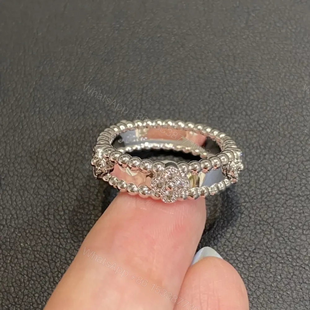 View 4 of 高仿首飾VanCleef&Arpels*RP6MN00鑲鑽萬花筒戒指白金