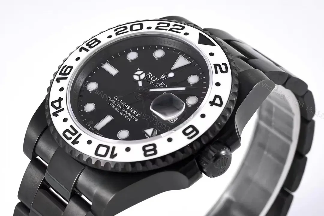 View 3 of RM Factory Clean Factory Rolex GMT-Master II Oreo Black/White Watch