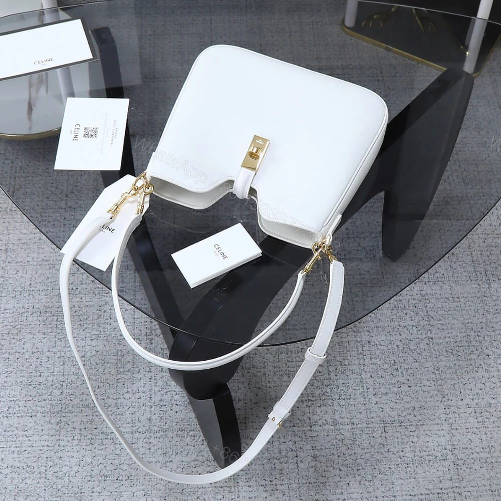 View 7 of CELINE SMALL CAMILLE 16 SOFT BAG IN SMOOTH CALFSKIN