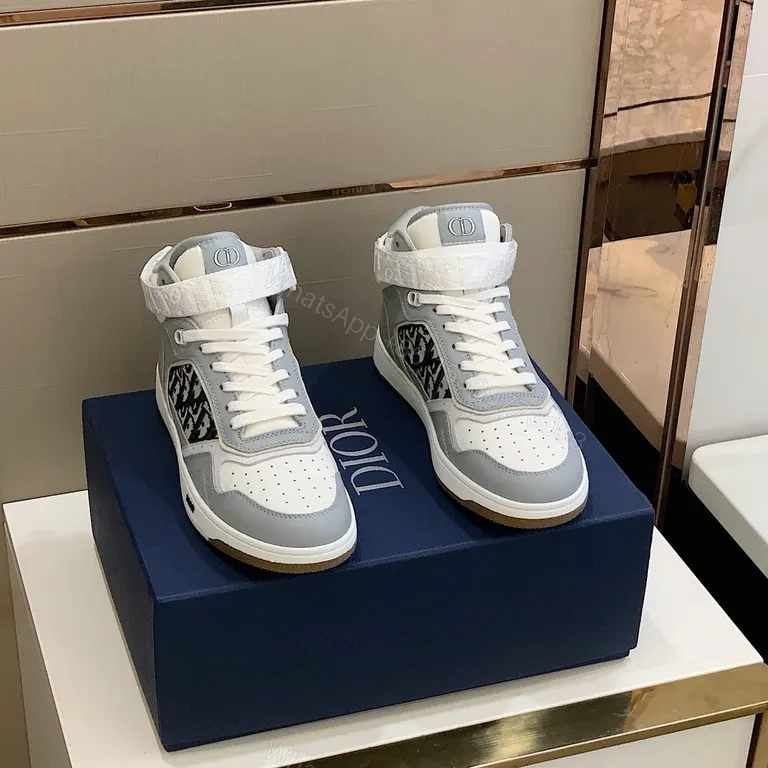 View 7 of Dior Soft-Structure High-Top: Monogram Mesh Luxury Sneaker