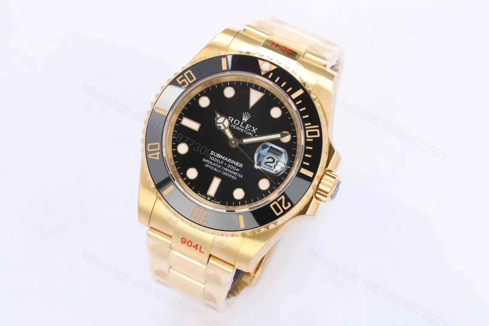 View 2 of Rolex Submariner Date 41 Yellow Gold Black 126618LN-0002