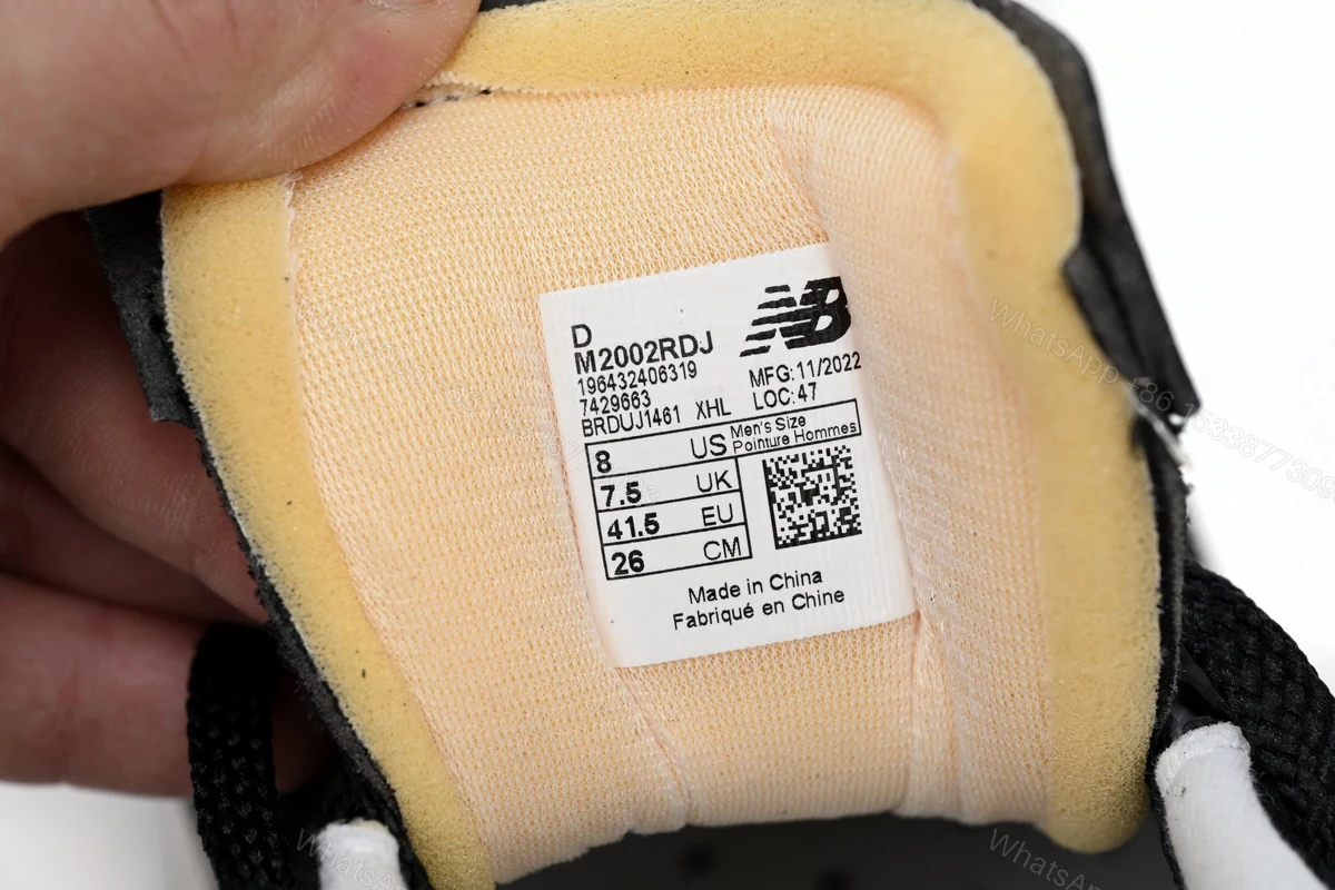 View 4 of New Balance 2002R Lnk Black M2002RDJ