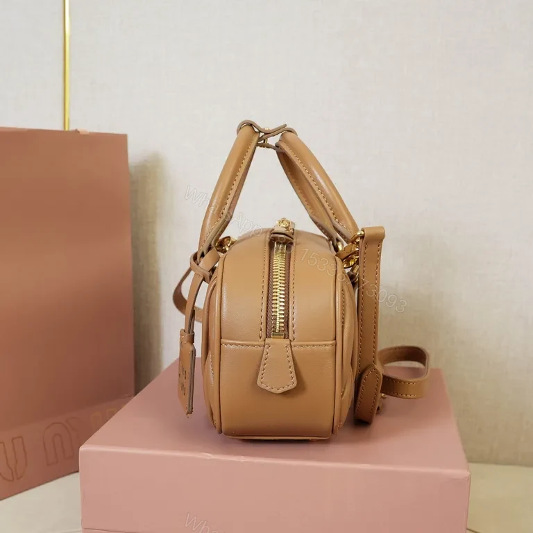 View 4 of Chic Quilted Satchel with Gold Hardware â€” Everyday Luxury Bag