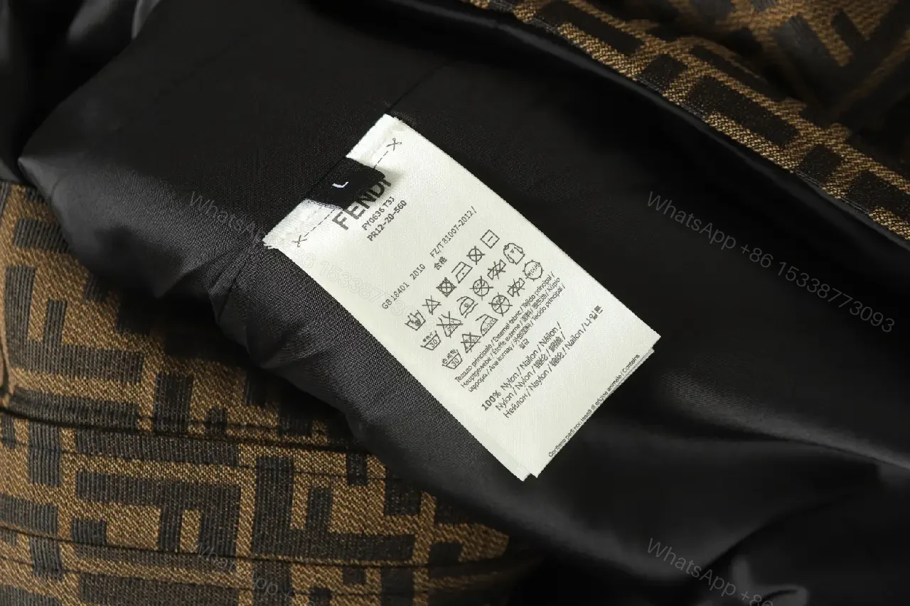 View 2 of Bold Patterned Parka: Urban Warmth, FF Motif Coat