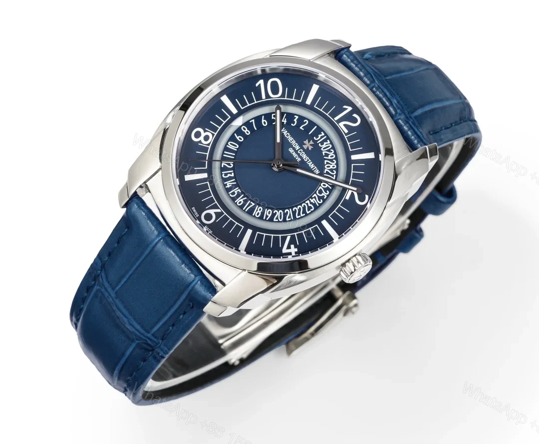 View 4 of Vacheron Constantin Quai de l’Ile Self-Winding Stainless Steel / Blue Dial 4500S/000A-B364