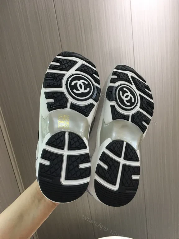View 4 of Chic Knit Suede High-Top Sneakers: Subtle Logo Luxe