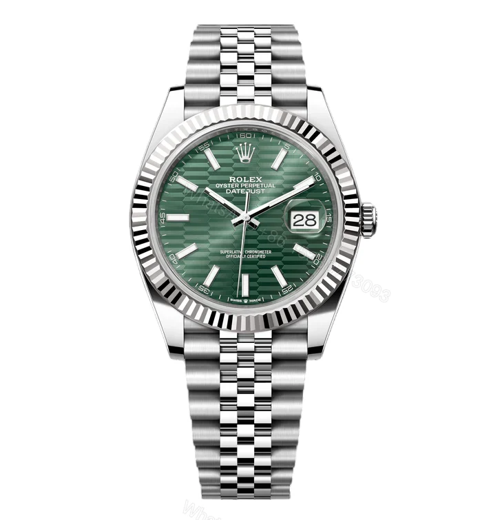 Rolex DateJust 41mm Green Dial — view 1