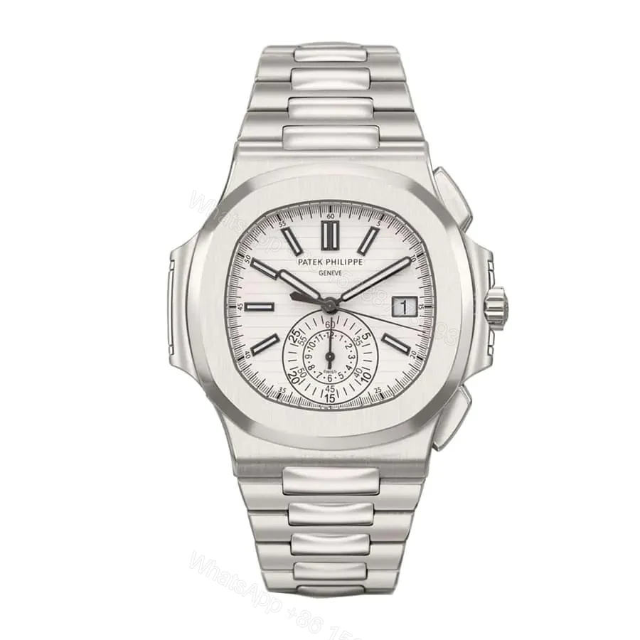 Patek White Gold 5980/1A-019 Super Clone — view 1