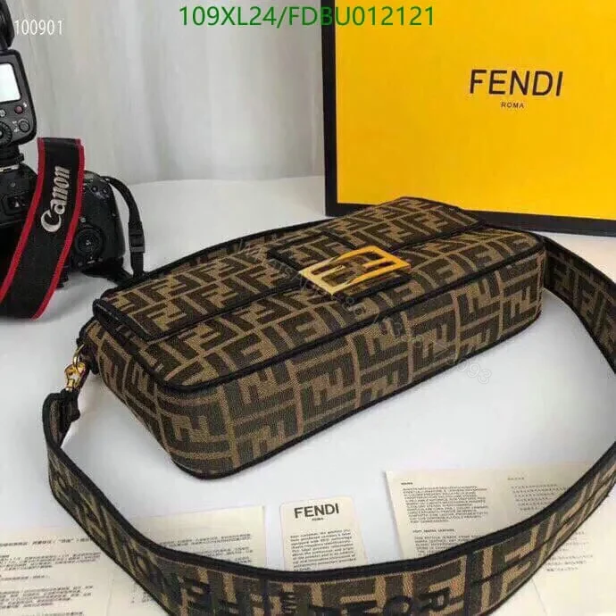 View 2 of Fendi Baguette Fabric Bag FDBU07452 – Chic and Stylish