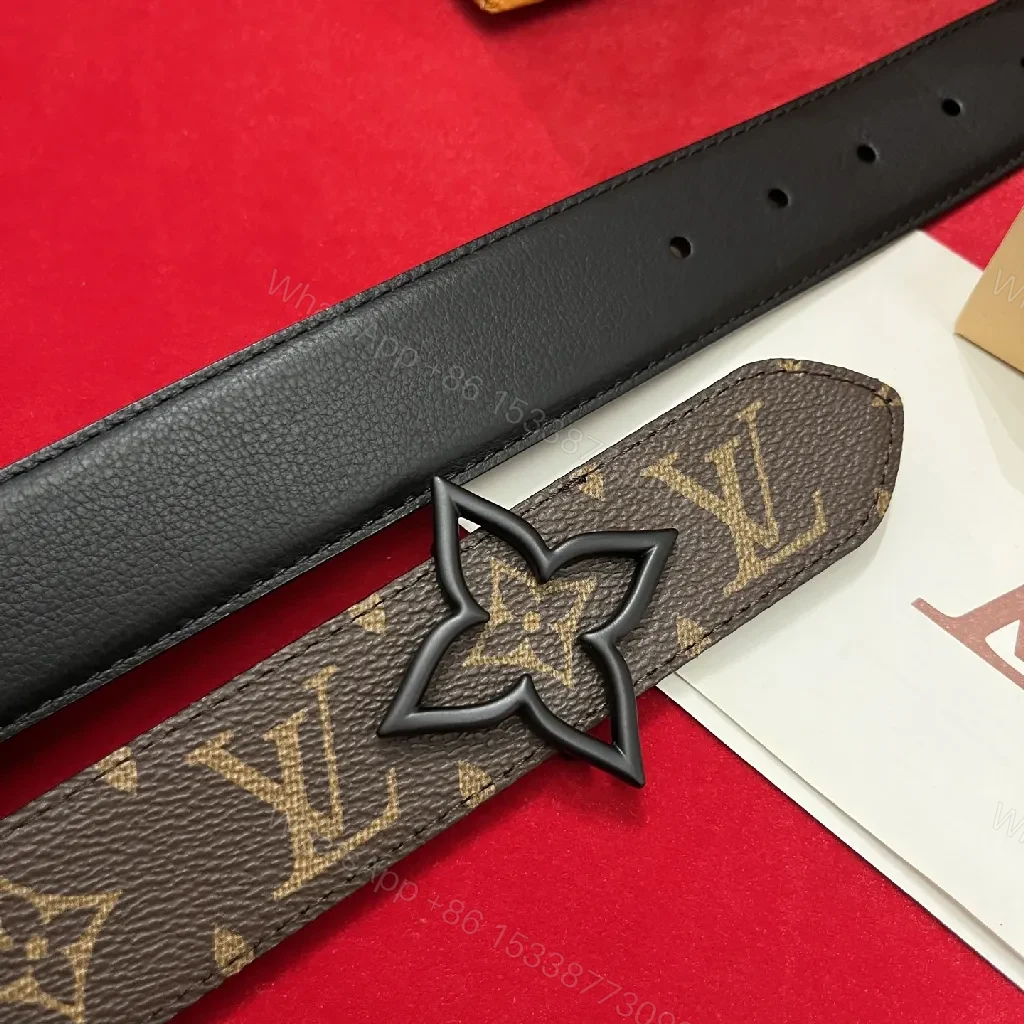 View 6 of Monogram Canvas Belt - Ultra Luxe, Premium Hardware, Everyday