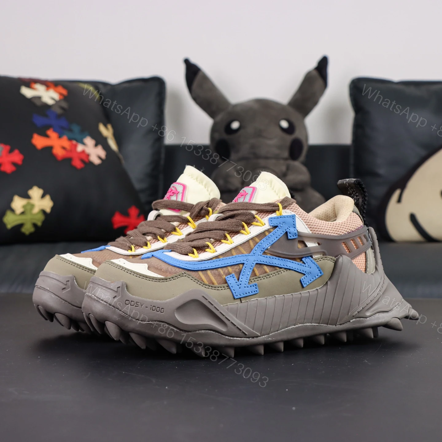 View 9 of Off White ODSY 1000 Brown Blue Reps
