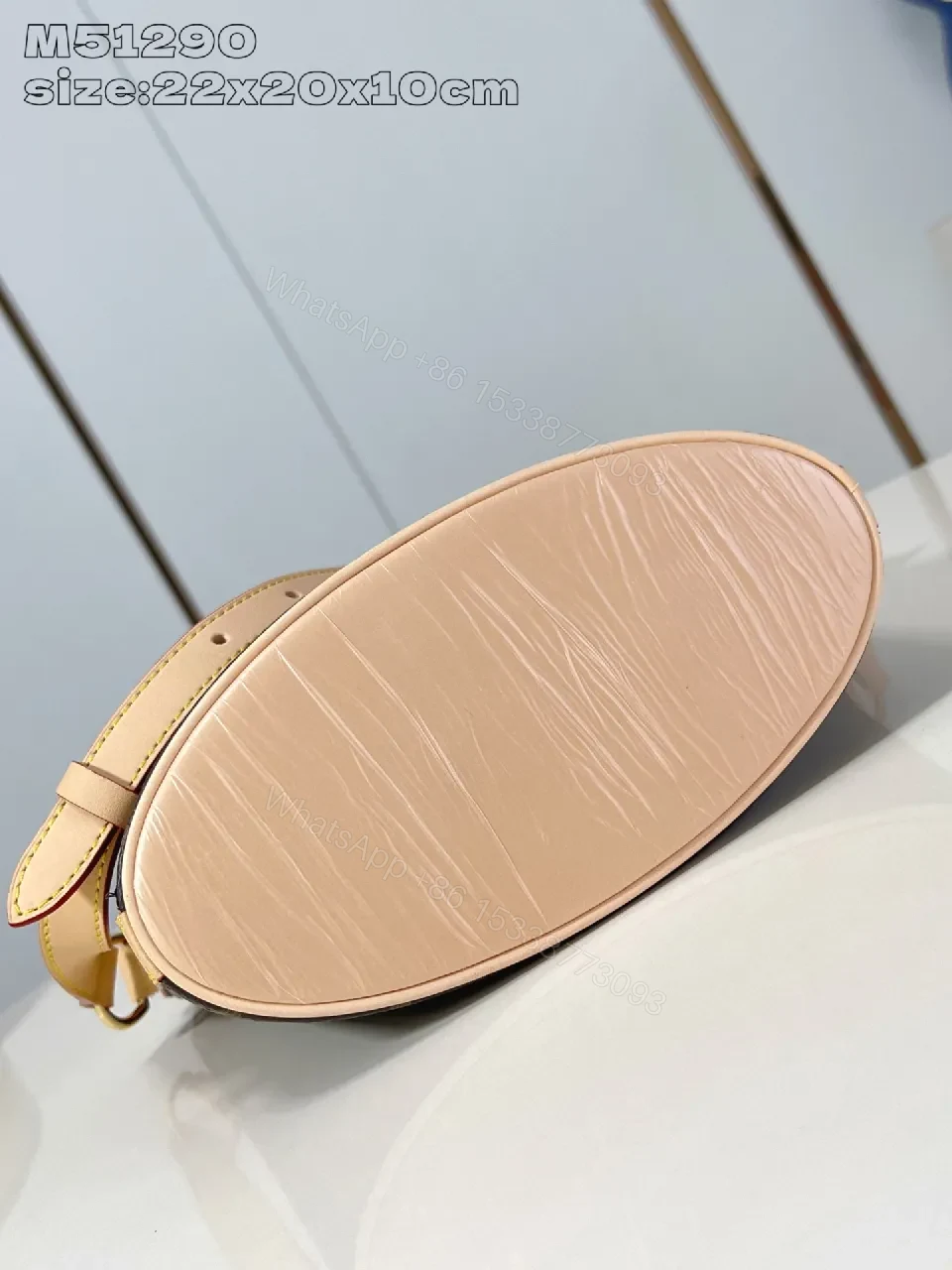 View 3 of Monogram Crossbody Bag: Structured, Luxe Hardware, Compact Organizer