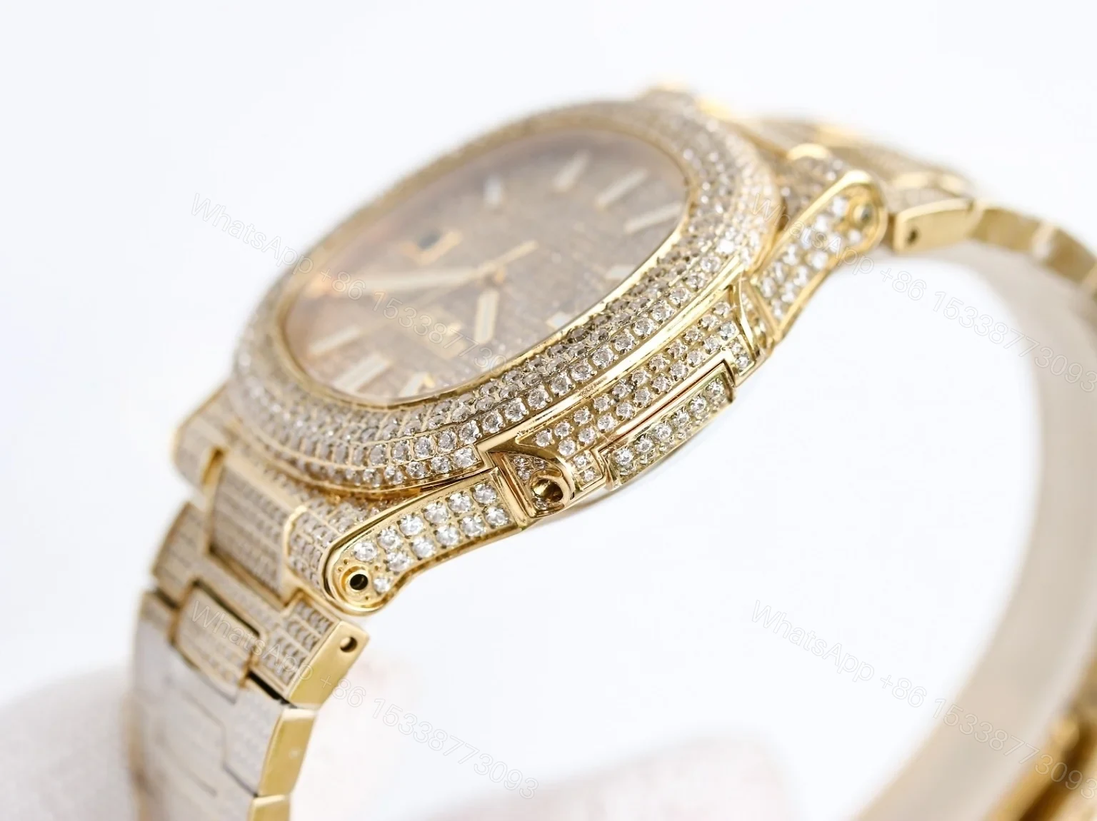 View 4 of Patek Philippe Nautilus 5711 Yellow Gold Super Clone