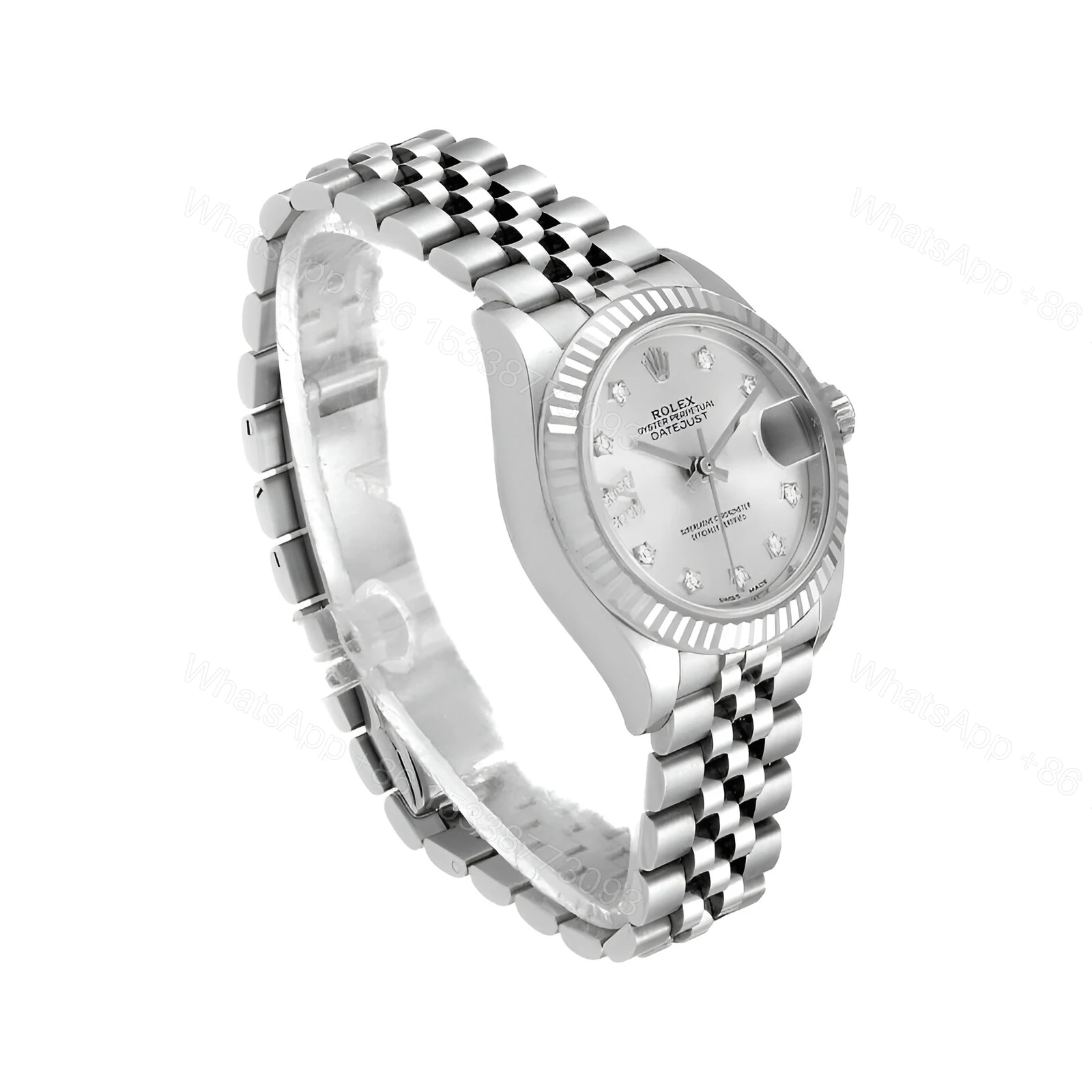 View 2 of Rolex Datejust Silver Jubilee Replica