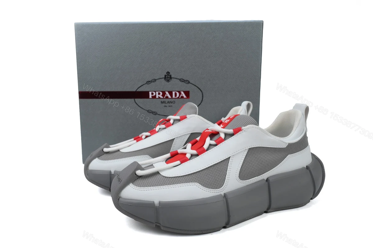 Prada Sneakers Grey White — view 2