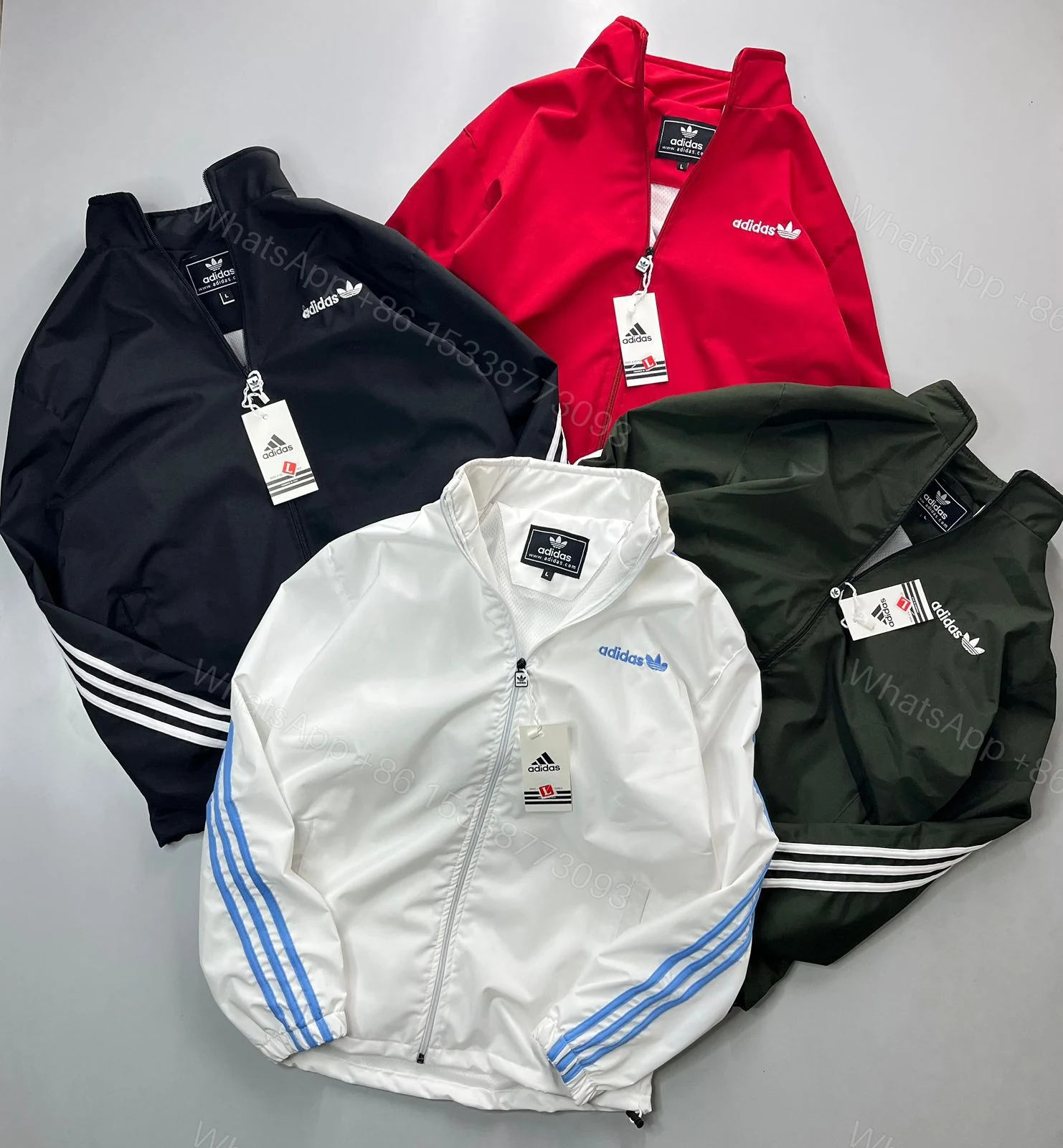 FIRST COPY ADIDAS PREMIUM QUALITY WINDCHEATER UPPER — view 1
