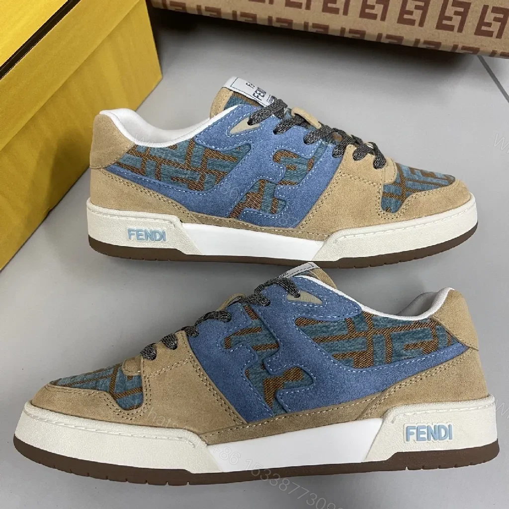 View 2 of Textured Suede & Mesh Sneaker: Modern Luxury Comfort