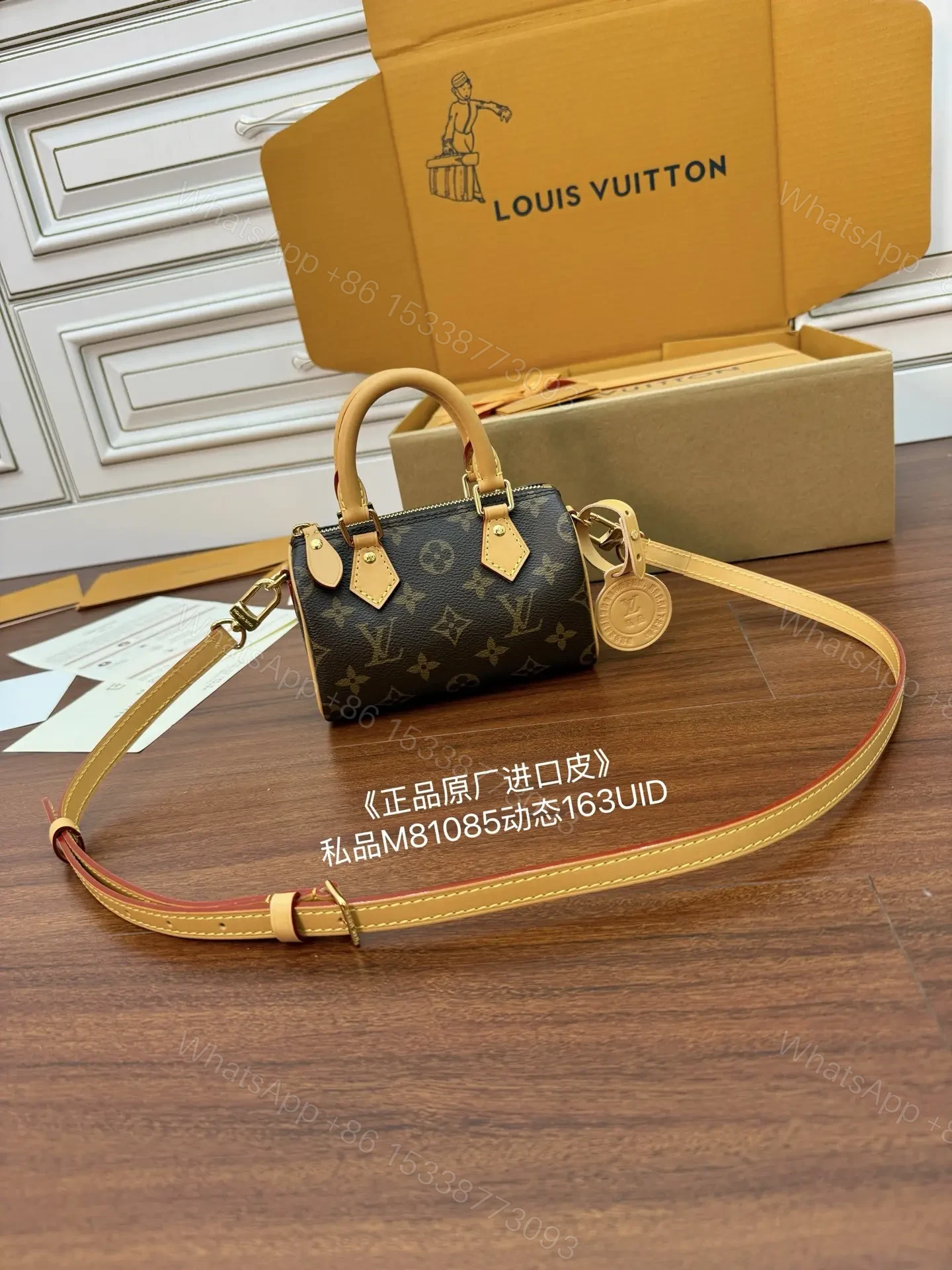 View 2 of Louis Vuitton Speedy Bandoulière 20 in Monogram