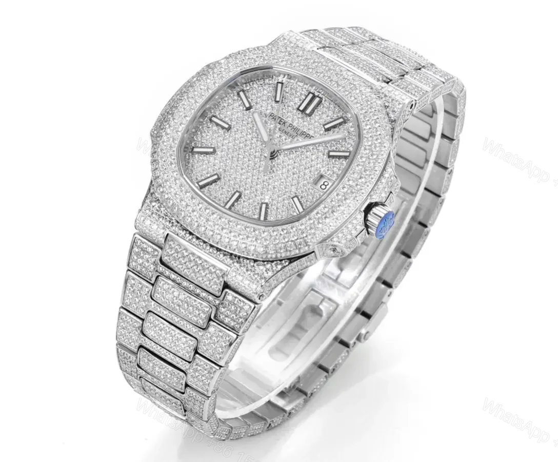View 2 of Patek Philippe Nautilus Full Star Platinum Watch