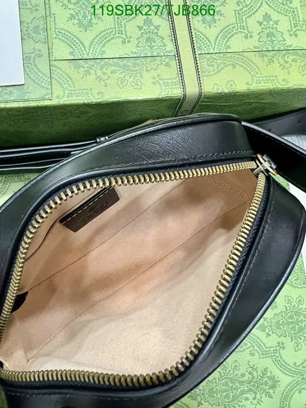 View 7 of Gucci Belt Bag Black made of Leather 476434