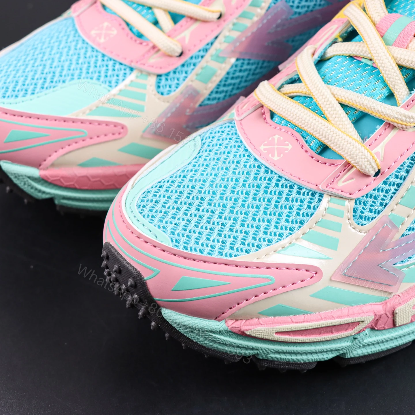 View 5 of Off White Be Right Back Pink Blue
