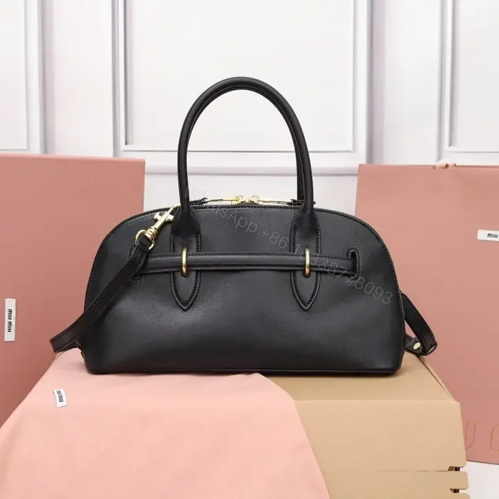 View 2 of 高仿miumiu*Aventure系列5BB168手提包黑色免檢版
