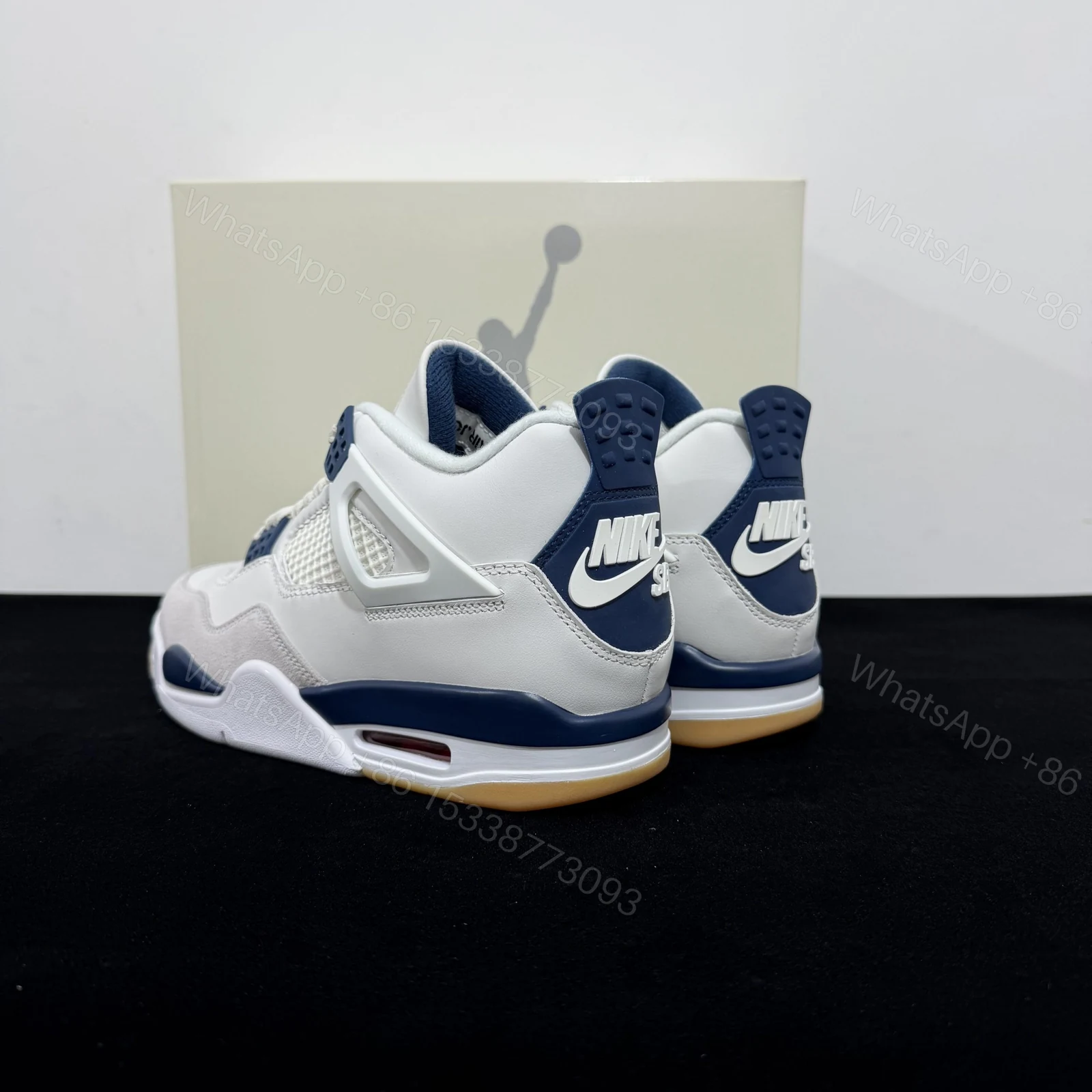 View 5 of Nike SB x Air Jordan 4 Retro SP “Navy” Replica