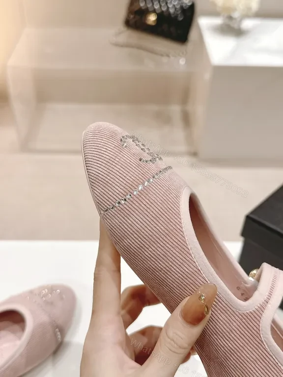 View 2 of Soft Knit Mary Janes: Chanel-Inspired, Effortless Sophistication