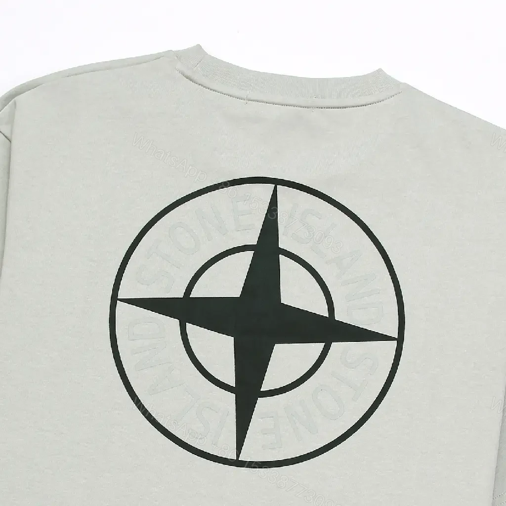 View 9 of Minimalist Tee: Soft Classic Crewneck with Subtle Graphic