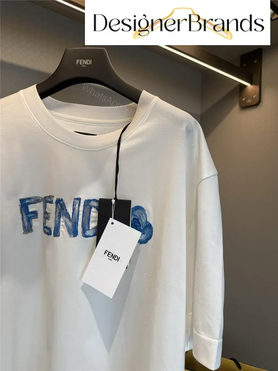 View 2 of White Cotton Tee — Luxe Casual Logo Tee with Durable Comfort