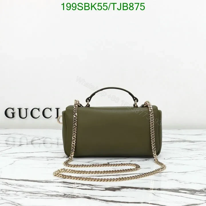 View 59 of Gucci Rosso Ancora Red Leather Mini Top Handle Bag HG258