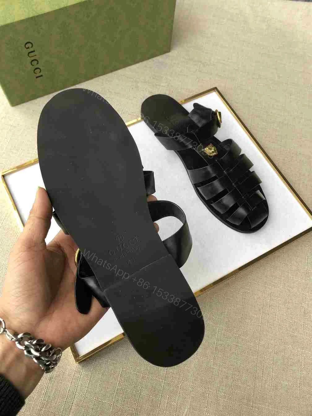 View 2 of GUCCI SANDAL WITH DOUBLE G – SDG009