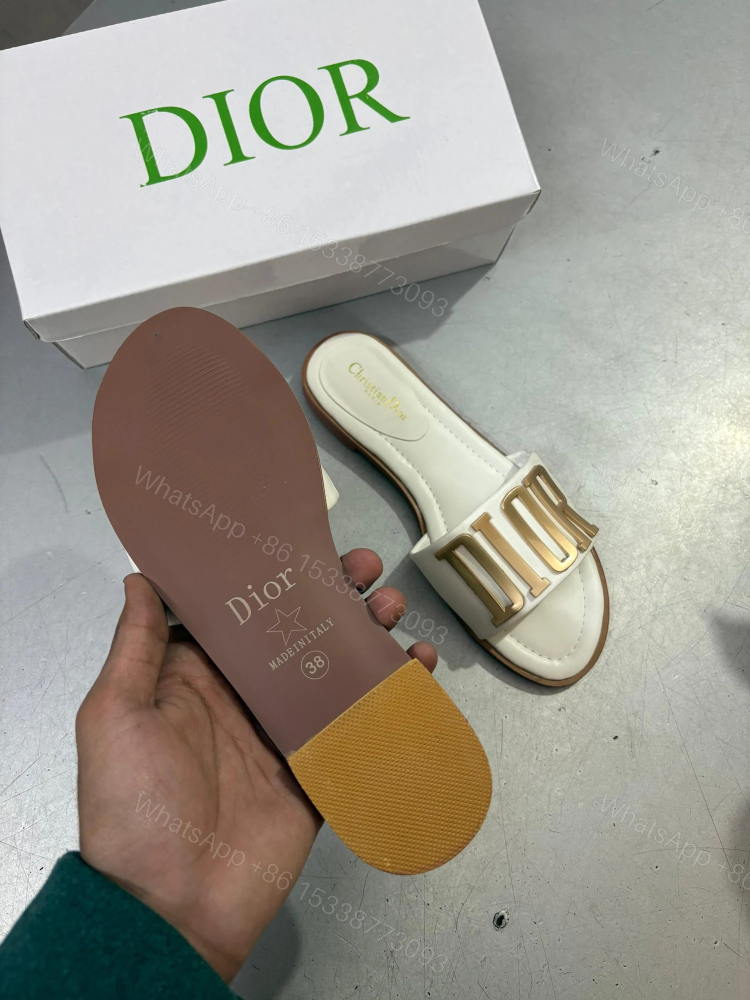 View 5 of First Copy Christian Dior Flats Shoes