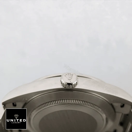 View 6 of Rolex Day-Date Platinum 228396TBR Ice Blue Baguette Index Replica