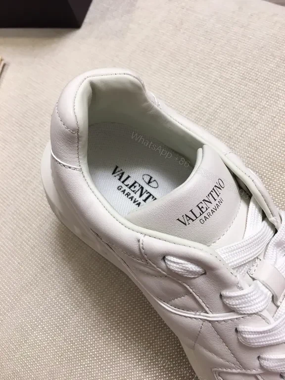 View 4 of White Leather Sneaker: Refined Everyday Comfort