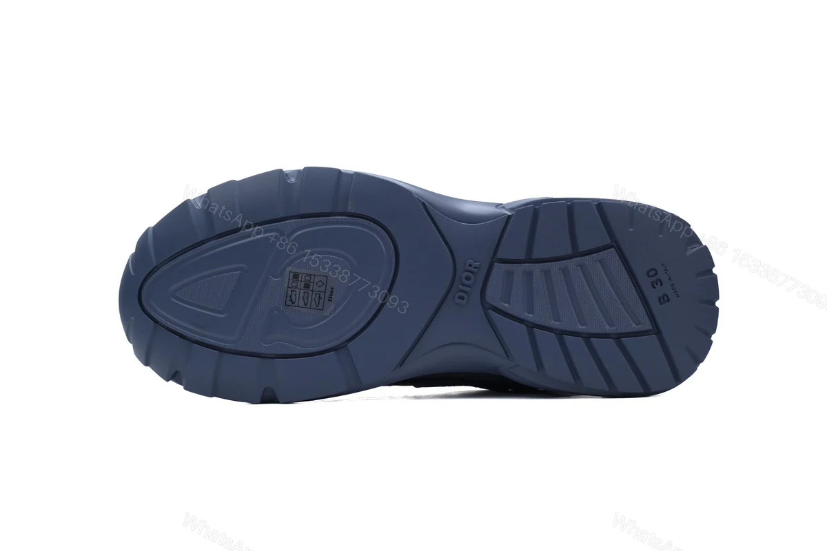 View 4 of Dior B30 Sneakers Dark Blue