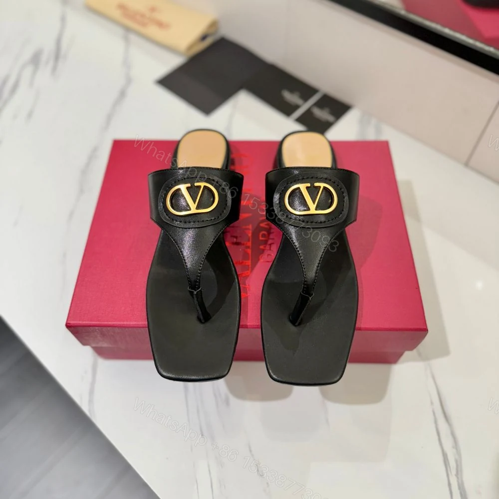 View 6 of Valentino Garavani Vlogo Signature Sandals Black
