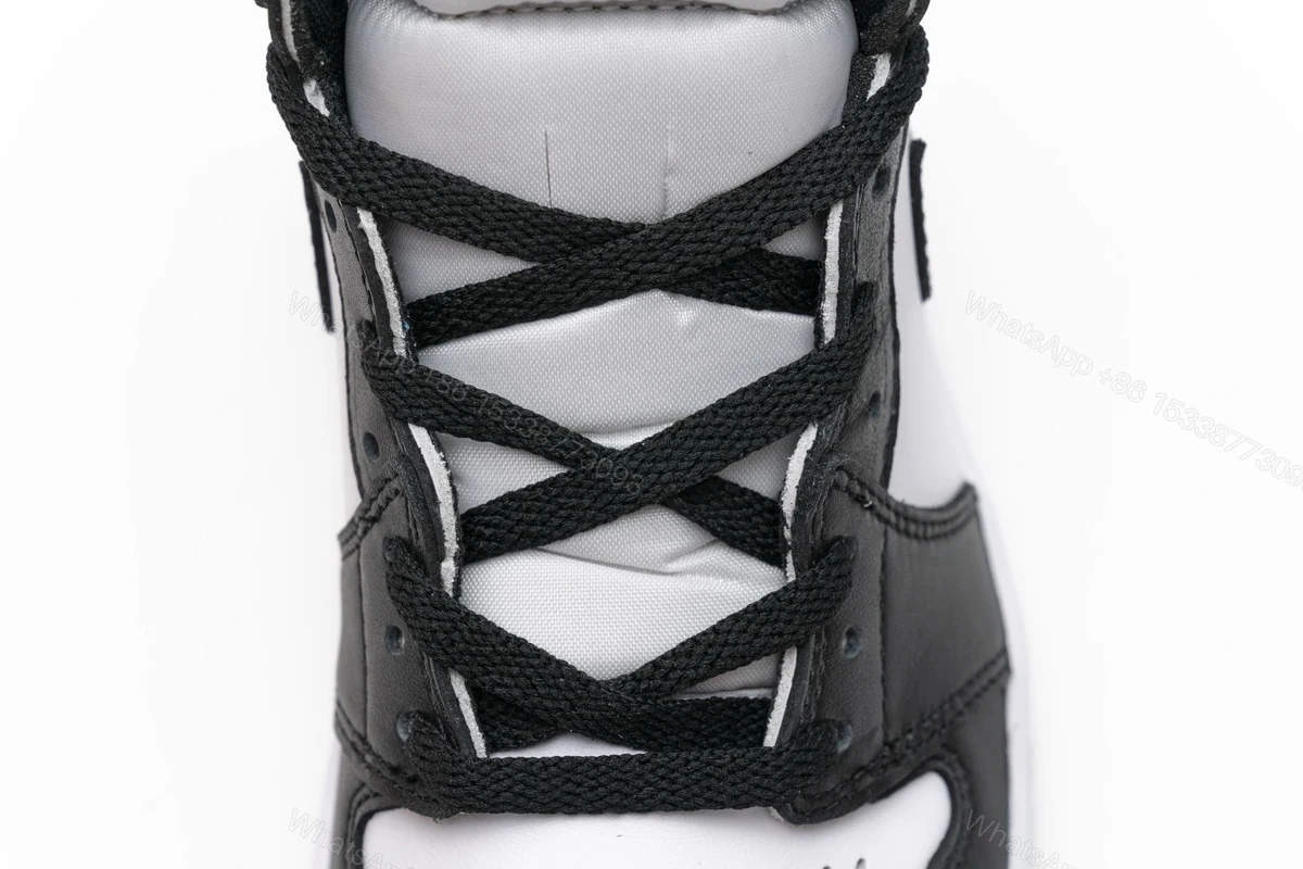 View 6 of Air Jordan 1 Retro High Black White (2014) 555088-010