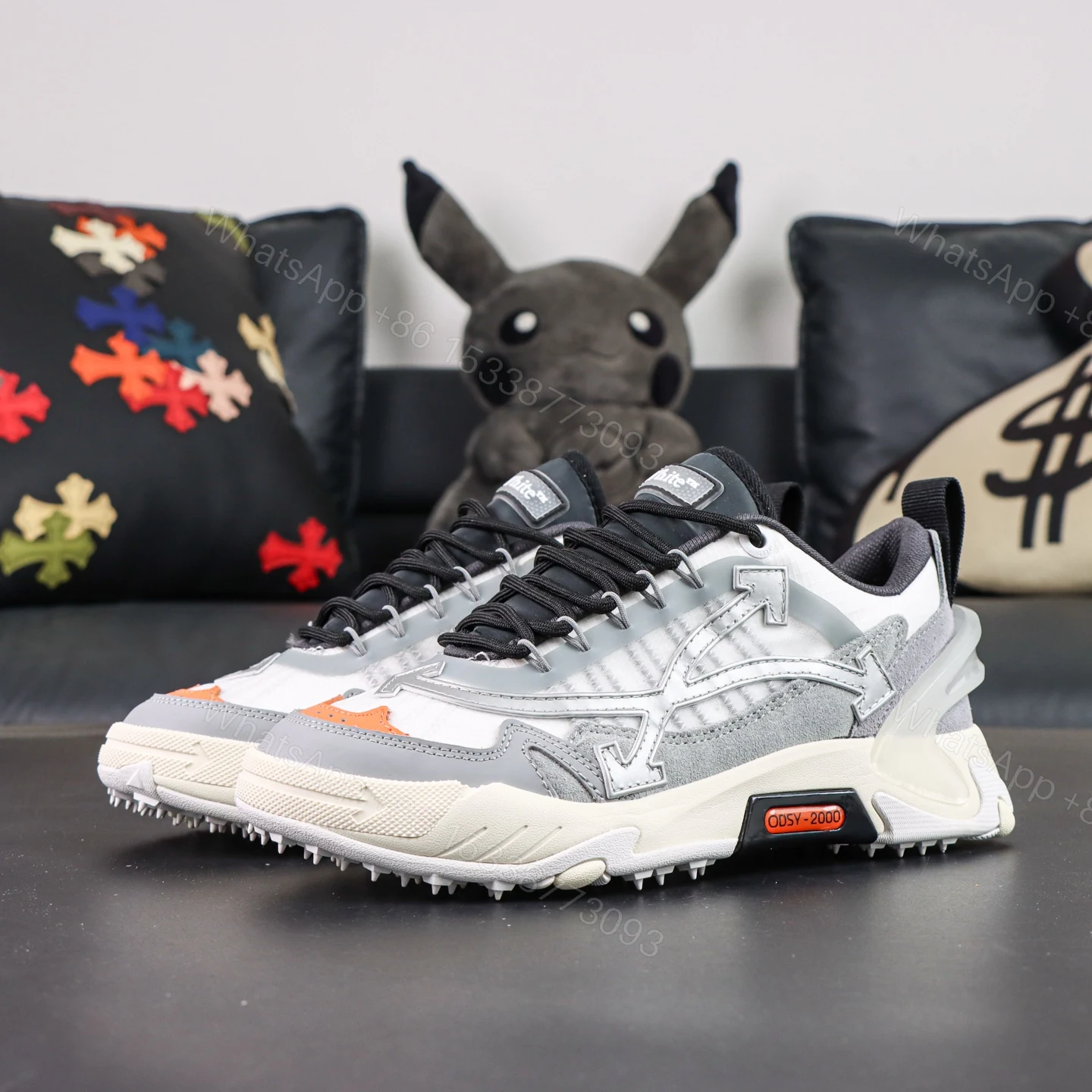View 8 of Off White ODSY 200 White Grey Reps