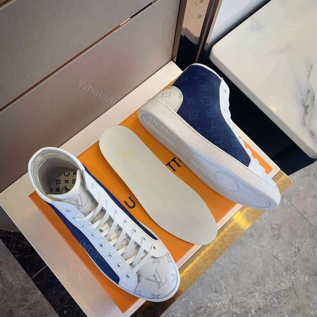 View 7 of LOUIS VUITTON MONOGRAM HIGH TOP SNEAKER LV054
