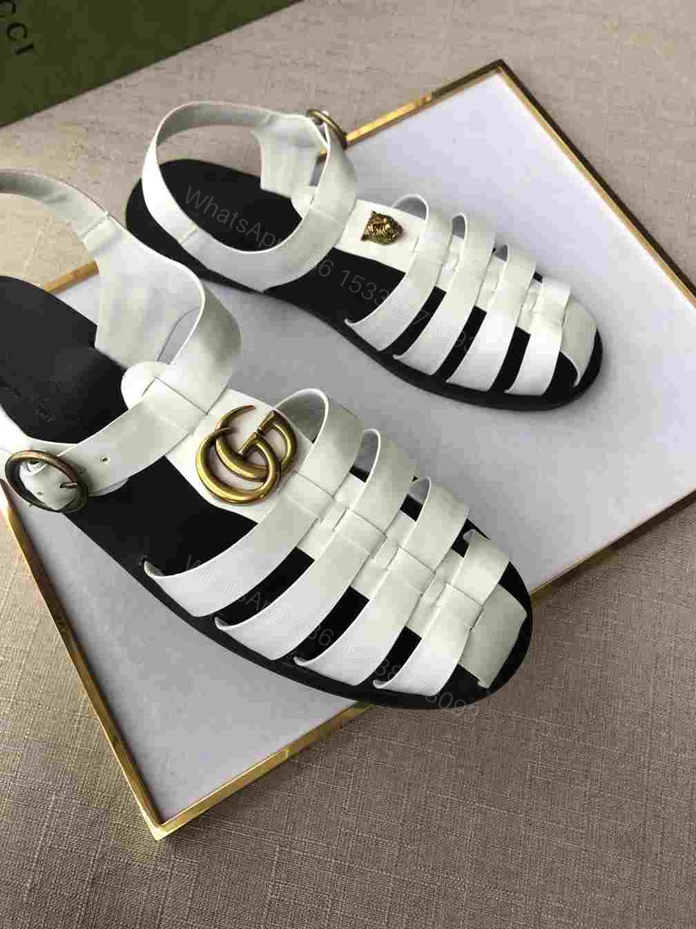 View 7 of GUCCI SANDAL WITH DOUBLE G – SDG008