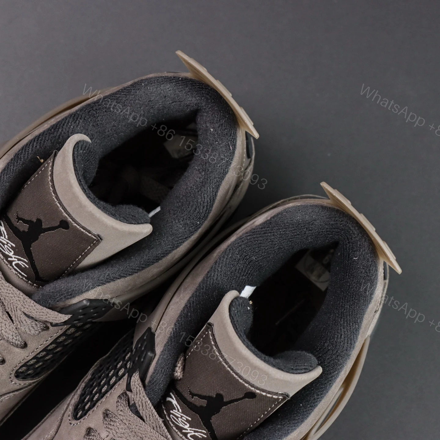 View 4 of Air Jordan 4 Retro “Cave Stone” Reps