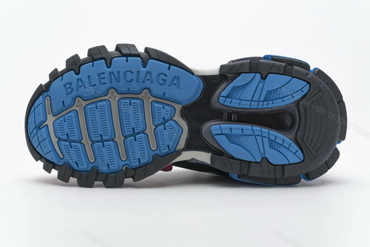 View 5 of Balenciaga Track Black Purplish Red 542436 W1GB7 5482
