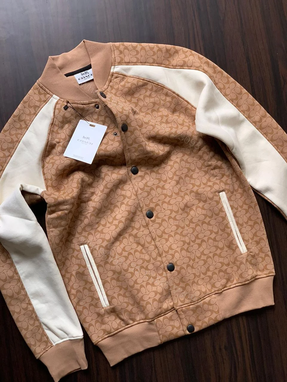 View 10 of FIRST COPY COACH PREMIUM OPEN BUTTONS FLEECE JACKET
