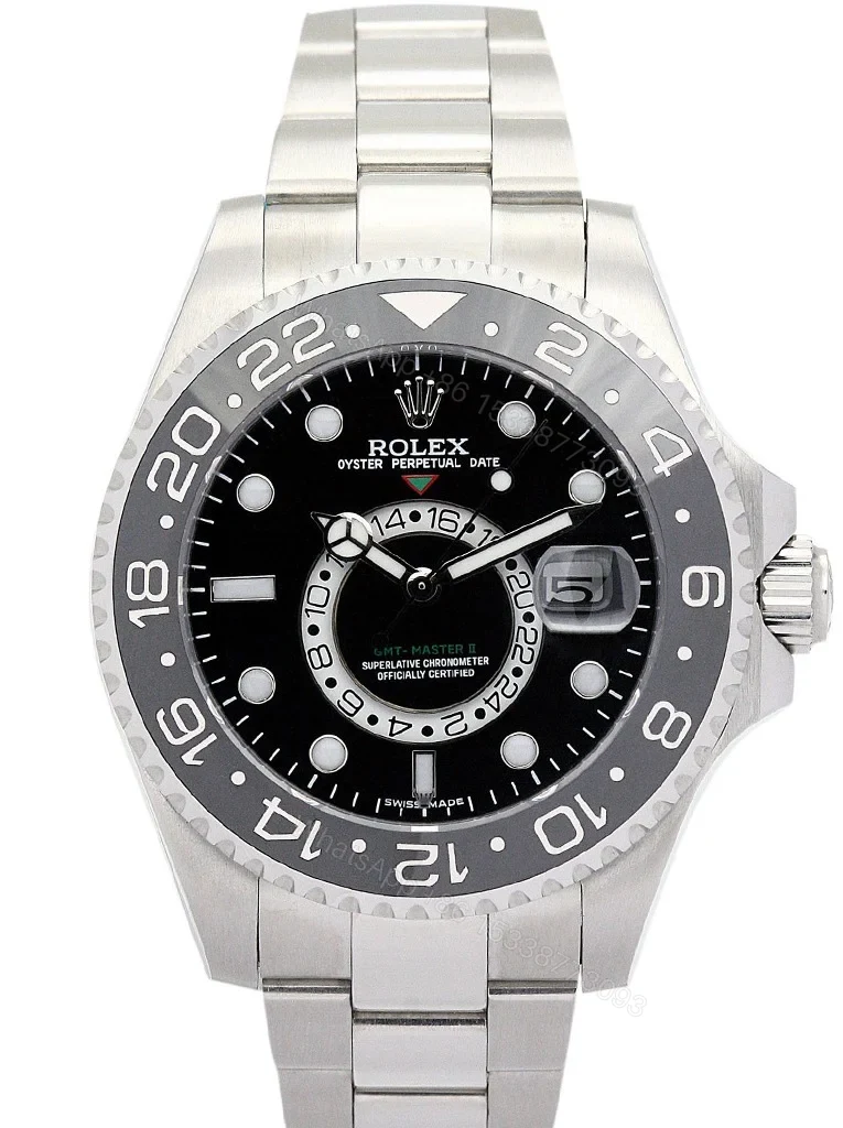 Replica Rolex GMT-Master Black Dial 16720-3 — view 1
