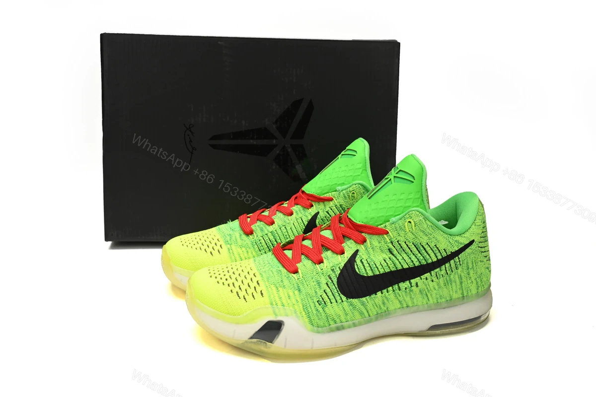Nike Kobe 10 Elite iD 'Grinch' 802817-901 — view 2