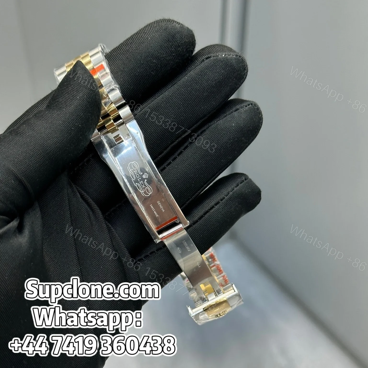 View 9 of Rolex Sky-Dweller Super Clone 1:1 – Black Dial Jubilee Bracelet (9002 Movement)