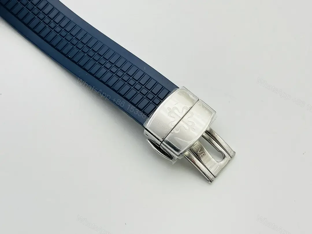View 9 of Patek Philippe Aquanaut Blue Watch Blue Rubber Strap Ultimate 40MM PP-AQUANAUT-5167A-BLU-RUB